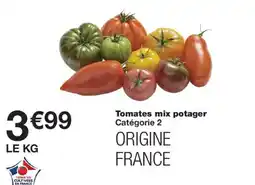 Monoprix Tomates mix potager offre