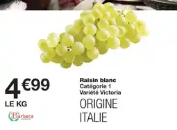 Monoprix Raisin blanc offre