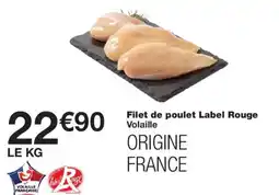 Monoprix Filet de poulet Label Rouge offre