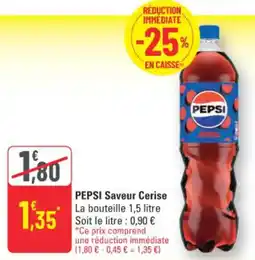 G20 Pepsi Saveur Cerise offre