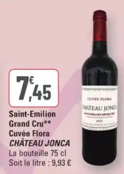 G20 Château Jonca Saint-Emilion Grand Cru Cuvée Flora offre