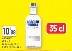 G20 Absolut vodka offre