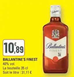 G20 Ballantine's finest offre