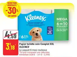 G20 Kleenex Papier toilette soin Complet xxl offre