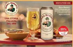 Monoprix Birra Moretti Bière blonde italienne offre