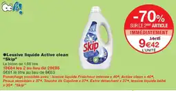 Monoprix Skip Lessive liquide Active clean offre