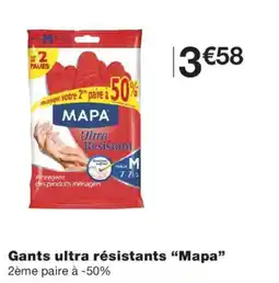 Monoprix Mapa Gants ultra résistants offre