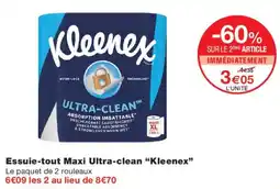 Monoprix Kleenex Essuie-tout Maxi Ultra-clean offre