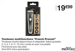 Monoprix Franck Provost Tondeuse multifonctions offre