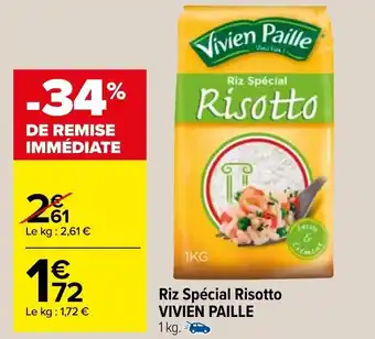 Riz spécial risotto VIVIEN PAILLE