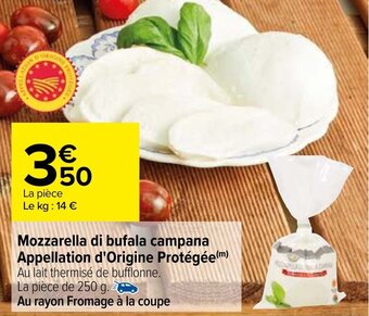 Carrefour Mozzarella di bufala campana offre