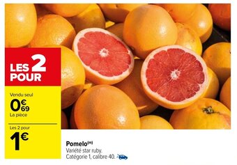 Carrefour Pomelo offre