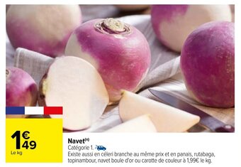 Carrefour Navet offre