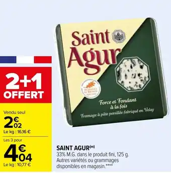 Carrefour SAINT AGUR offre