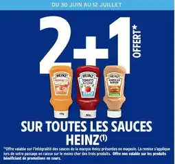 Intermarché HEINZ Sur toutes les sauces offre