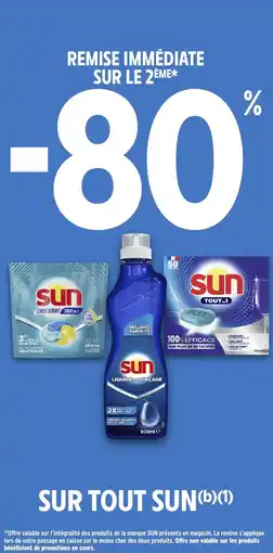 Intermarché SUR TOUT SUN offre