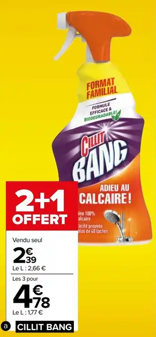 Carrefour Cillit bang offre