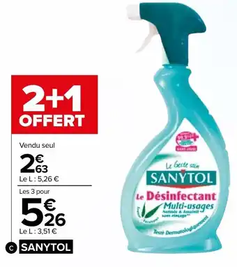 Carrefour Sanytol offre
