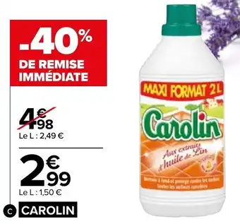 Carrefour Carolin offre