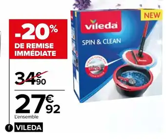 Carrefour Vileda offre