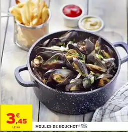 Intermarché MOULES DE BOUCHOT offre
