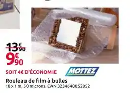 Mr Bricolage MOTTEZ Rouleau de film à bulles offre