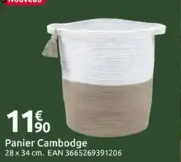Mr Bricolage Panier Cambodge offre