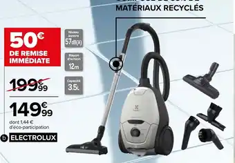Carrefour Aspirateur traineau offre