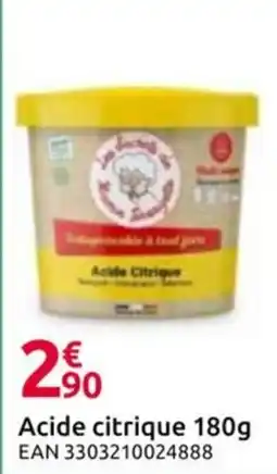 Mr Bricolage Acide citrique offre