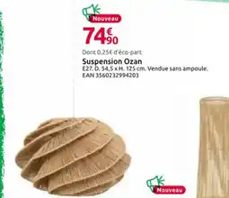 Mr Bricolage Suspension Ozan offre