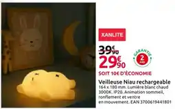 Mr Bricolage XANLITE Veilleuse Niau rechargeable offre