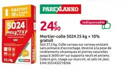 Mr Bricolage Mortier-colle offre