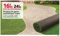 Mr Bricolage Rouleau de gazon synthétique offre