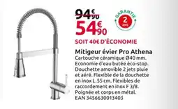Mr Bricolage Mitigeur évier Pro Athena offre