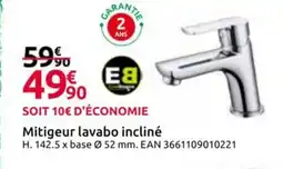 Mr Bricolage Mitigeur lavabo incliné offre