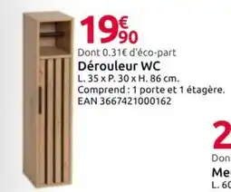Mr Bricolage Dérouleur WC offre