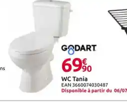 Mr Bricolage GODART WC Tania offre