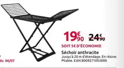 Mr Bricolage Séchoir anthracite offre