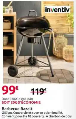 Mr Bricolage INVENTIV Barbecue Bazalt offre