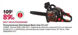 Mr Bricolage Tronçonneuse thermique Basic line offre