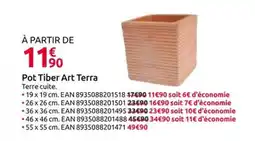 Mr Bricolage Pot Tiber Art Terra offre
