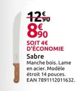 Mr Bricolage SOIT 4€ Sabre offre