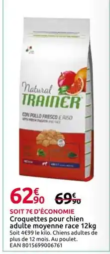 Mr Bricolage Croquettes pour chien adulte moyenne race offre