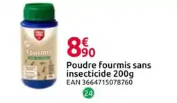 Mr Bricolage Poudre fourmis sans insecticide offre