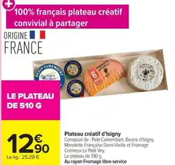 Carrefour Plateau créatif d'Isigny offre