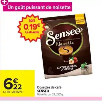 SENSEO Dosettes de café