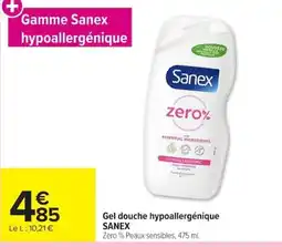 Carrefour SANEX Gamme Sanex hypoallergénique offre