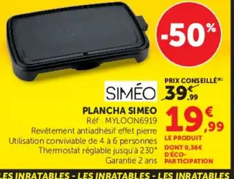 SIMÉO Plancha