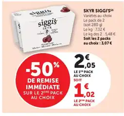 Hyper U SIGGI'S Skyr offre