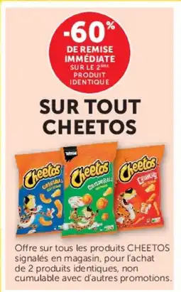 Hyper U CHEETOS offre